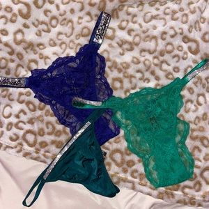 Set of 3 shine strap VS Panties